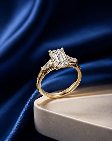 Diamond Rings — AI-assisted design concept